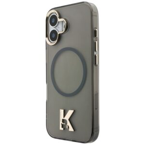 Dėklas Karl Lagerfeld IML K Head Logo MagSafe Apple iPhone 17 juodos spalvos - Image 2