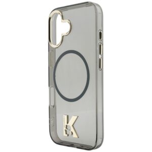 Dėklas Karl Lagerfeld IML K Head Logo MagSafe Apple iPhone 17 juodos spalvos - Image 6