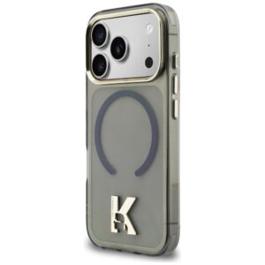 Dėklas Karl Lagerfeld IML K Head Logo MagSafe Apple iPhone 17 Pro juodos spalvos - Image 2