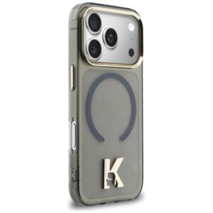 Dėklas Karl Lagerfeld IML K Head Logo MagSafe Apple iPhone 17 Pro juodos spalvos - Image 4