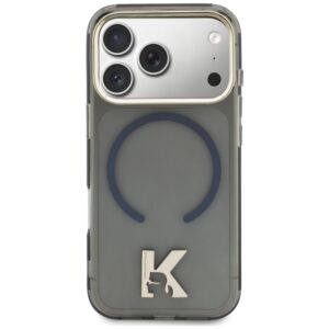 Dėklas Karl Lagerfeld IML K Head Logo MagSafe Apple iPhone 17 Pro Max juodos spalvos - Image 3
