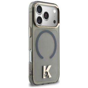 Dėklas Karl Lagerfeld IML K Head Logo MagSafe Apple iPhone 17 Pro Max juodos spalvos - Image 4