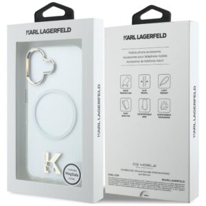 Dėklas Karl Lagerfeld IML K Head Logo MagSafe Apple iPhone 17 skaidrus - Image 8