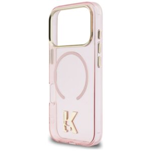Dėklas Karl Lagerfeld IML K Head Logo MagSafe Apple iPhone 17 Pro rožinės spalvos - Image 6