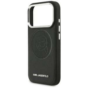 Dėklas Karl Lagerfeld K Head Point Logo MagSafe Apple iPhone 17 Pro juodos spalvos - Image 6