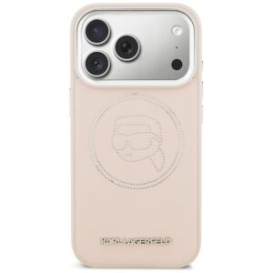 Dėklas Karl Lagerfeld K Head Point Logo MagSafe Apple iPhone 17 Pro rožinės spalvos - Image 3