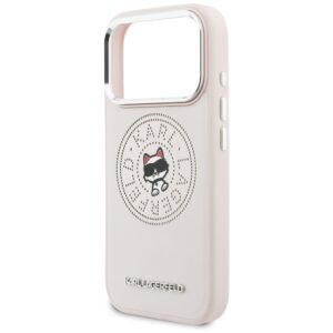 Dėklas Karl Lagerfeld Point & Choupette Sketch MagSafe Apple iPhone 17 Pro Max rožinės spalvos - Image 6
