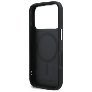Dėklas Karl Lagerfeld Karl & Choupette Back Logo MagSafe Apple iPhone 17 Pro juodos spalvos - Image 7