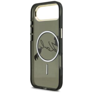 Dėklas Karl Lagerfeld IML Choupettes Karl Script Logo MagSafe Apple iPhone Air juodos spalvos - Image 7