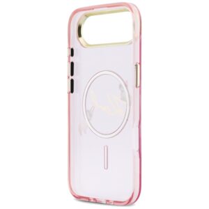 Dėklas Karl Lagerfeld IML Choupettes Karl Script Logo MagSafe Apple iPhone Air rožinės spalvos - Image 7