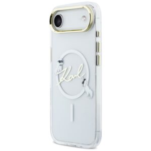 Dėklas Karl Lagerfeld IML Choupettes Karl Script Logo MagSafe Apple iPhone Air skaidrus - Image 2