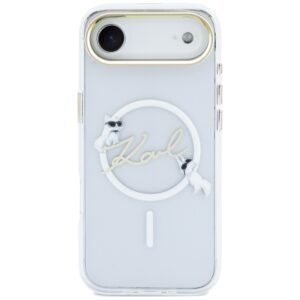 Dėklas Karl Lagerfeld IML Choupettes Karl Script Logo MagSafe Apple iPhone Air skaidrus - Image 3
