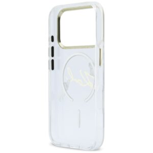 Dėklas Karl Lagerfeld IML Choupettes Karl Script Logo MagSafe Apple iPhone 17 Pro skaidrus - Image 7