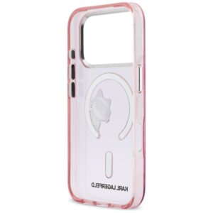 Dėklas Karl Lagerfeld IML Peekaboo MagSafe Apple iPhone 17 Pro rožinės spalvos - Image 7
