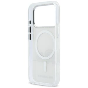 Dėklas Karl Lagerfeld IML Karl & Choupette Peekaboo Logo MagSafe Apple iPhone 17 Pro Max baltos spalvos - Image 7