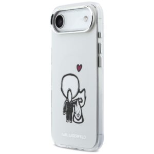 Dėklas Karl Lagerfeld Karl & Choupette Back MagSafe Apple iPhone Air skaidrus - Image 2