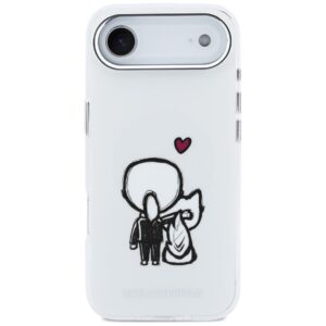 Dėklas Karl Lagerfeld Karl & Choupette Back MagSafe Apple iPhone Air skaidrus - Image 3