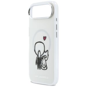 Dėklas Karl Lagerfeld Karl & Choupette Back MagSafe Apple iPhone Air skaidrus - Image 6