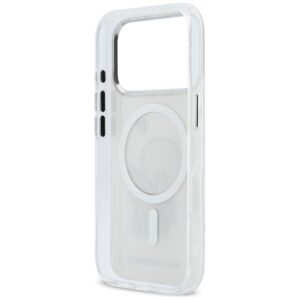 Dėklas Karl Lagerfeld Karl & Choupette Back MagSafe Apple iPhone 17 Pro skaidrus - Image 7