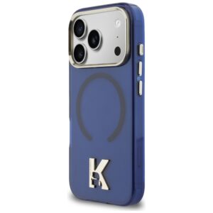 Dėklas Karl Lagerfeld IML K Head Logo MagSafe Apple iPhone 17 Pro blue - Image 2
