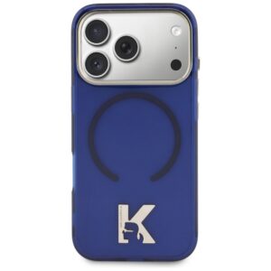 Dėklas Karl Lagerfeld IML K Head Logo MagSafe Apple iPhone 17 Pro blue - Image 3