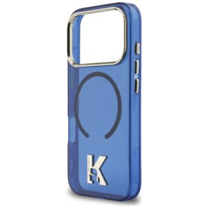 Dėklas Karl Lagerfeld IML K Head Logo MagSafe Apple iPhone 17 Pro blue - Image 6