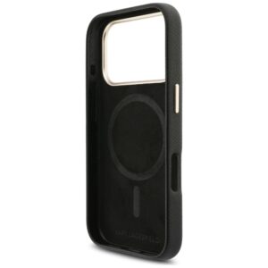 Dėklas Karl Lagerfeld Karl Head Logo MagSafe Apple iPhone 17 Pro juodos spalvos - Image 7