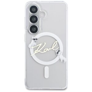 Dėklas Karl Lagerfeld IML KC Script MagSafe Samsung Galaxy S26 Plus skaidrus - Image 3