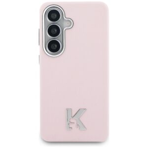 Dėklas Karl Lagerfeld K Metal Logo MagSafe Samsung Galaxy S26 rožinės spalvos - Image 3
