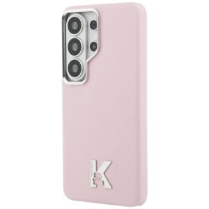 Dėklas Karl Lagerfeld K Metal Logo MagSafe Samsung Galaxy S26 Ultra rožinės spalvos - Image 2