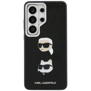 Dėklas Karl Lagerfeld Saffiano Double Heads Metal Samsung Galaxy S26 Ultra juodos spalvos - Image 3