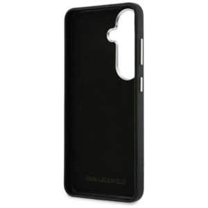 Dėklas Karl Lagerfeld Grained Signature Metal Resin Logo Samsung Galaxy S26 juodos spalvos - Image 7