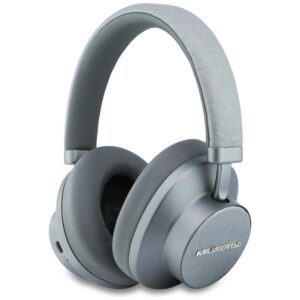 Ausinės Karl Lagerfeld Saffiano Elongated Bluetooth ANC pilkos spalvos - Image 1