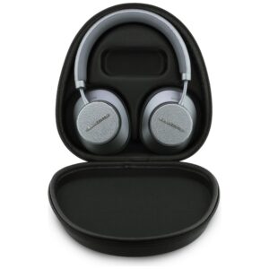 Ausinės Karl Lagerfeld Saffiano Elongated Bluetooth ANC pilkos spalvos - Image 4