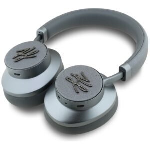 Ausinės Karl Lagerfeld Grained Initials Bluetooth ANC pilkos spalvos - Image 3