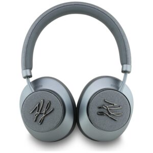 Ausinės Karl Lagerfeld Grained Initials Bluetooth ANC pilkos spalvos - Image 4