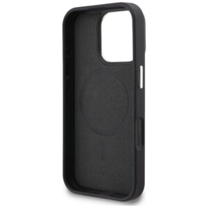 Dėklas Karl Lagerfeld Initial & Metal Logo MagSafe Apple iPhone 16 Pro juodos spalvos - Image 7