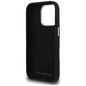 Dėklas Karl Lagerfeld FW Jeans Signature Logo Apple iPhone 16 Pro Max juodos spalvos - Image 7