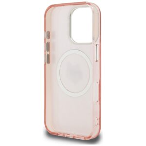 Dėklas Karl Lagerfeld IML Choupette Head Logo MagSafe Apple iPhone 16 Pro rožinės spalvos - Image 7