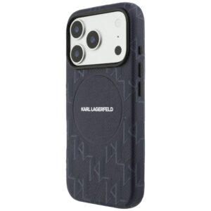 Dėklas Karl Lagerfeld Monogram logo MagSafe Apple iPhone 17 Pro blue - Image 2