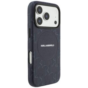 Dėklas Karl Lagerfeld Monogram logo MagSafe Apple iPhone 17 Pro blue - Image 4