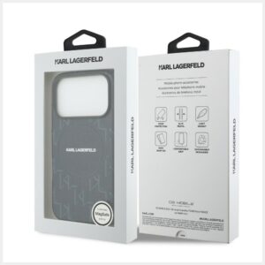 Dėklas Karl Lagerfeld Monogram logo MagSafe Apple iPhone 17 Pro blue - Image 8
