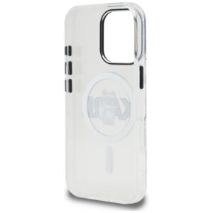 Dėklas Karl Lagerfeld IML Choupette Sketch Logo MagSafe Apple iPhone 16 Pro skaidrus - Image 7