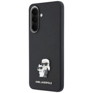 Dėklas Karl Lagerfeld Saffiano w/ Karl&Choupette Metal Logo Samsung Galaxy A57 5G juodos spalvos - Image 2