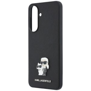 Dėklas Karl Lagerfeld Saffiano w/ Karl&Choupette Metal Logo Samsung Galaxy A57 5G juodos spalvos - Image 6