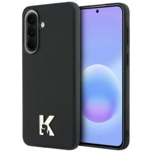 Dėklas Karl Lagerfeld Karl Head Logo Samsung Galaxy A57 5G juodos spalvos