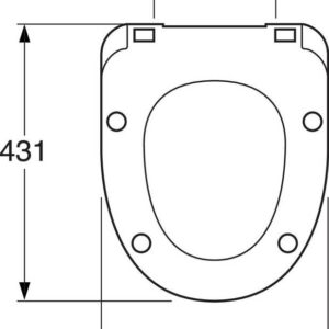 Klozeto dangtis Gustavsberg Nordic 8M56S101, SoftClose - Image 2