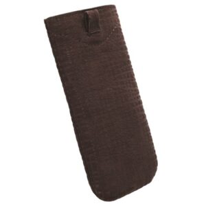 Dėklas Krusell Visby Pouch 3XL rudos spalvos 95556 (138x72x10 mm) - Image 2