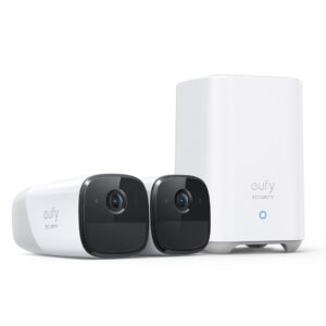 Eufy eufyCam 2 Pro Bullet (shape) IP apsaugos kamera Vidaus ir lauko 2048 x 1080 pikseliai Siena - Image 1