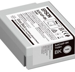 Epson SJIC42P-BK rašalo kasetė 1 vnt Originalus Juoda - Image 2
